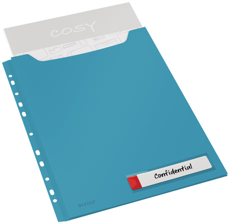 Kataloglomme Cosy PP A4 blå (3) – image 3