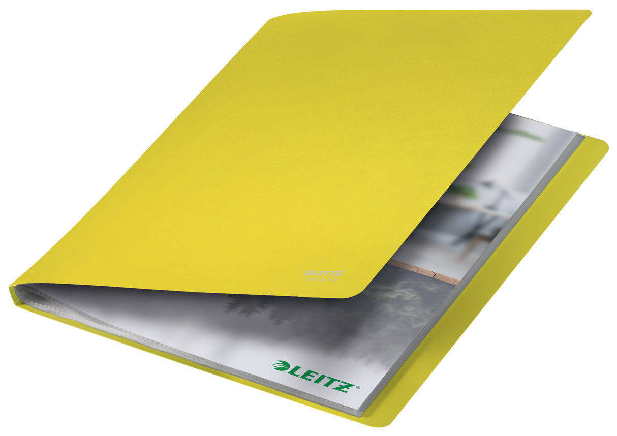 Displaybog recycle PP 20 lommer gul – image 9