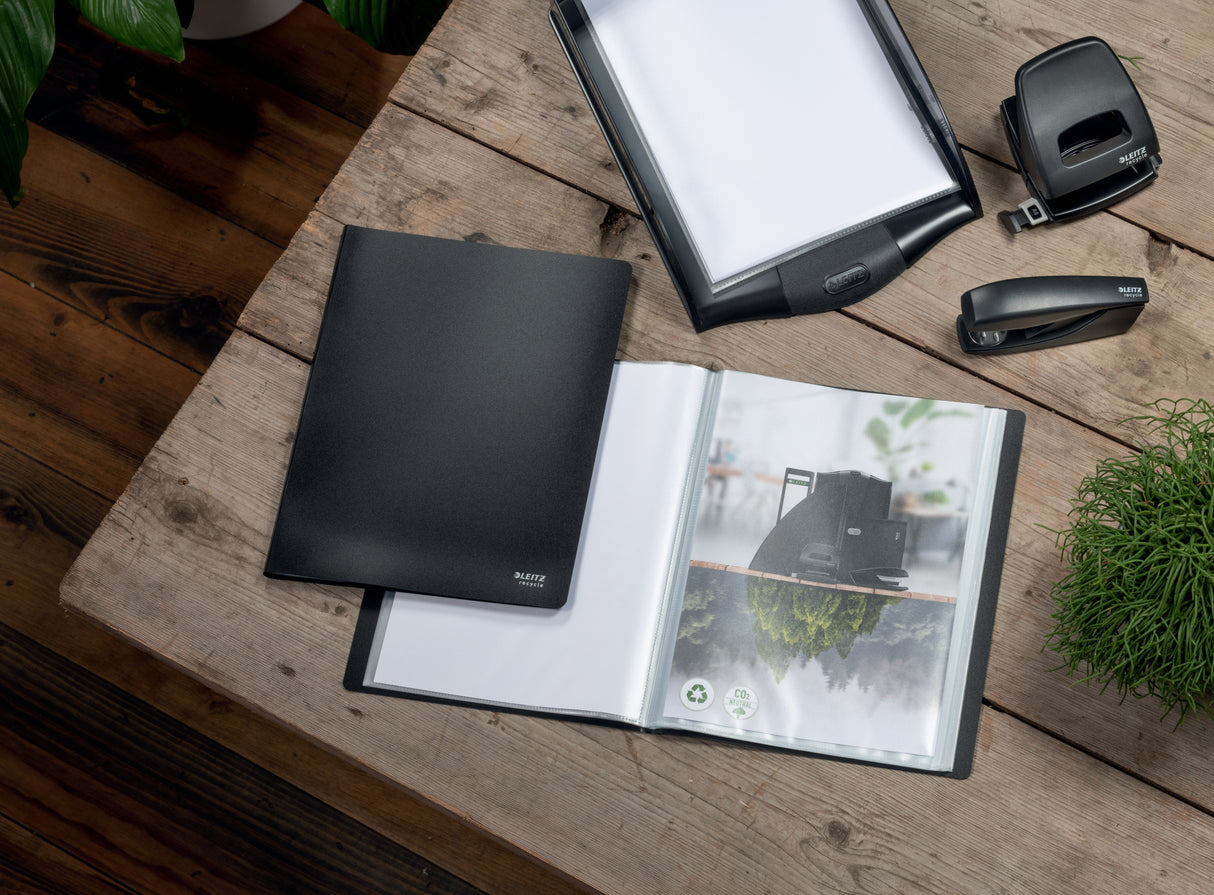 Displaybog recycle PP 20 lommer sort – image 3