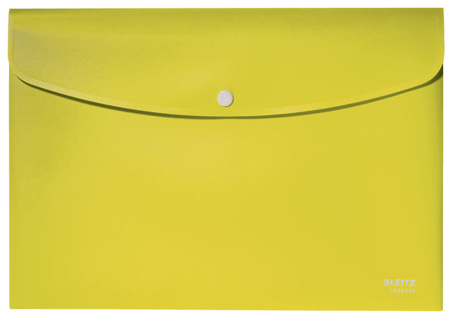 Dokumentmappe recycle PP A4 gul – image 1