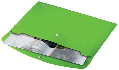 Dokumentmappe recycle PP A4 grøn – image 5