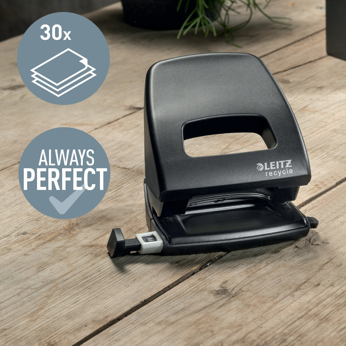 Hulapparat recycle 2-huls t/30ark sort – image 2