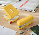 Leitz Hulapparat Cosy 2-huls t/30ark gul – Hulapparater (billede 4)