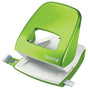 Leitz Hulapparat 5008 WOW 2-huls t/30ark grøn – Hulapparater (billede 1)