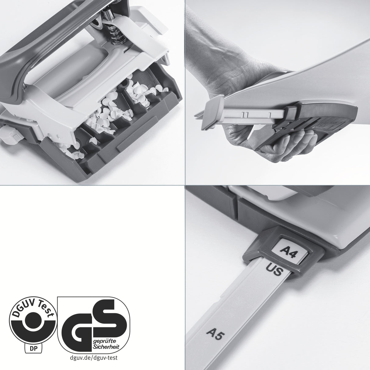 Hulapparat recycle 2-huls t/10ark grøn – image 4