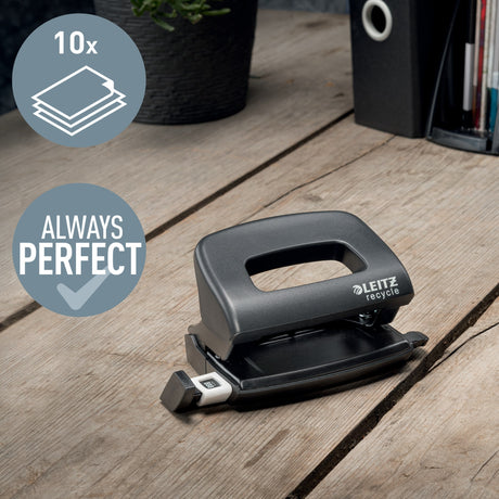 Hulapparat recycle 2-huls t/10ark sort – image 2