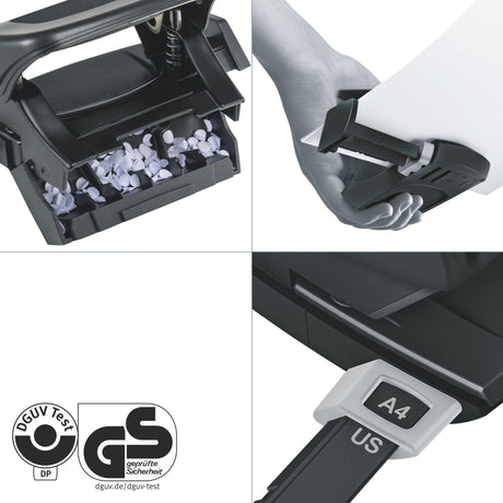 Hulapparat recycle 2-huls t/10ark sort – image 4