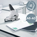 Hulapparat 5180 2-huls t/65 ark hvid – image 2