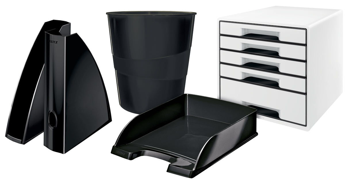 Brevbakke Plus WOW stabelbar sort – image 2