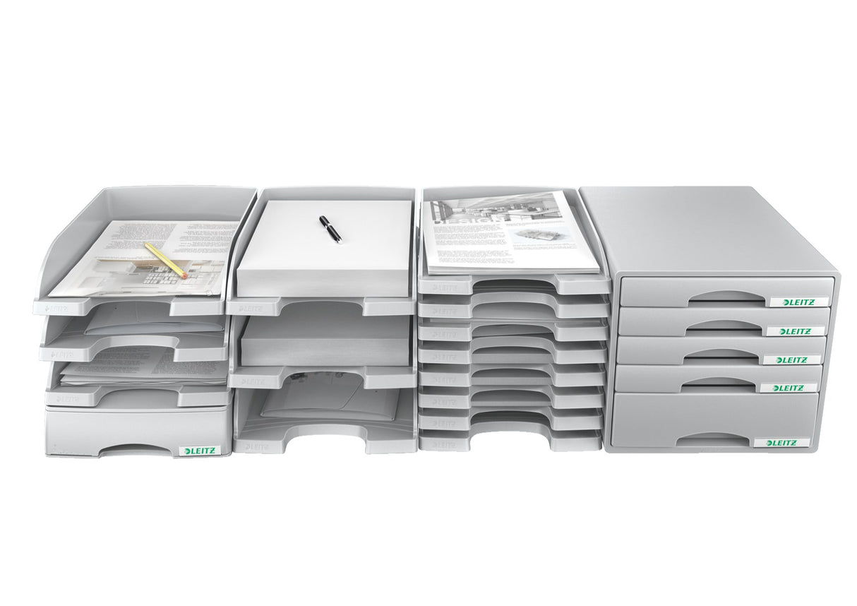 Brevbakke Plus Slim stabelbar hvid – image 6