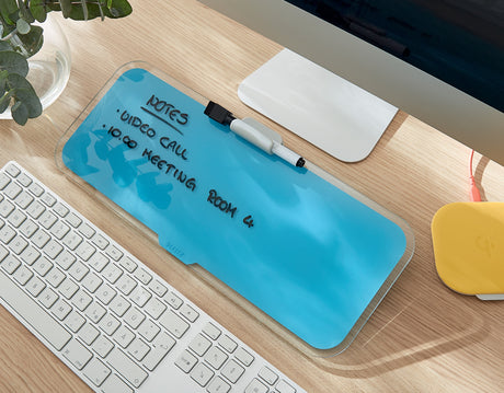 Glas skrivebordsblok Cosy blå – image 4