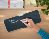 Glas skrivebordsblok Cosy grå – image 9