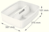 Organiseringsbakke Mybox L hvid