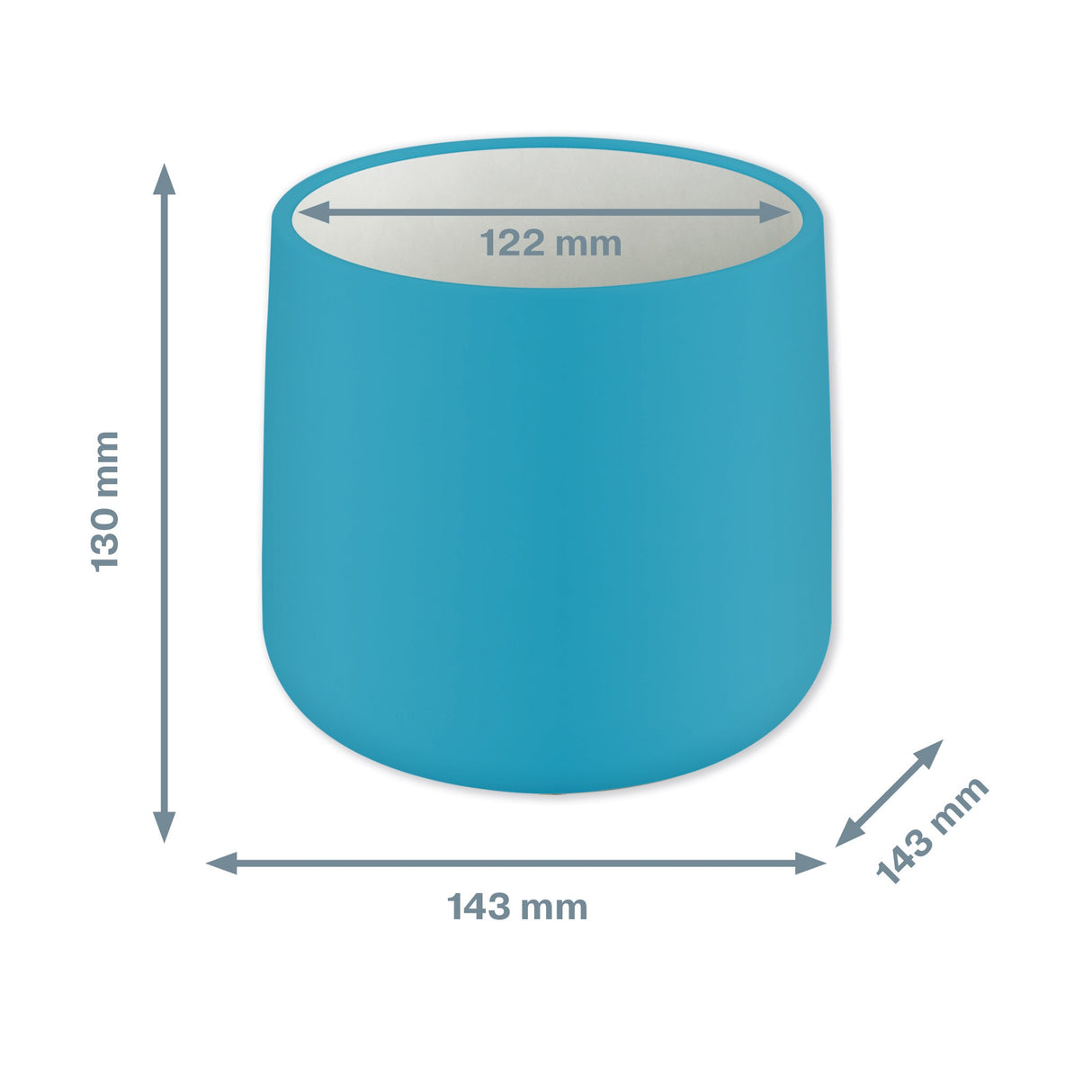 Urtepotte Cosy keramisk blå – image 5