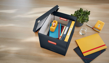 Arkivboks Click & Store Cosy Cube L grå – image 2