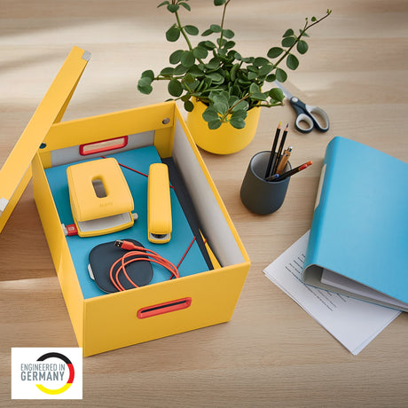 Arkivboks Click & Store Cosy Medium gul – image 5