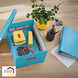 Arkivboks Click & Store Cosy Medium blå – image 5