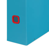 Tidsskriftsamler Click & Store Cosy blå