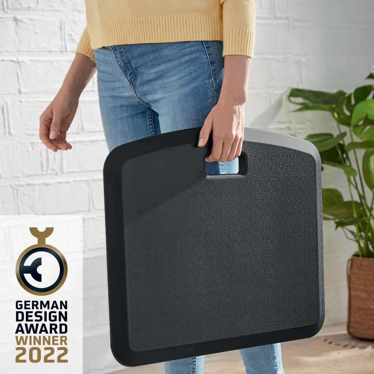 Ståmåtte Ergo Cosy anti-træthed 45x56cm grå – image 2