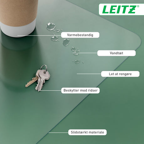 Skriveunderlag 36x70 mat transparent – image 3