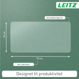 Skriveunderlag 36x70 mat transparent – image 5