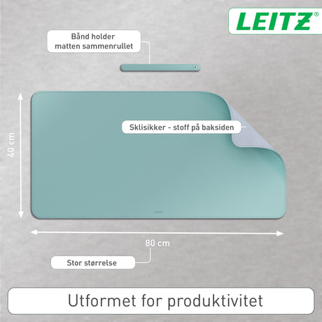 Skriveunderlag 40x80 mint – image 3