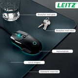 Skriveunderlag XL gaming 40x100 grå – image 9