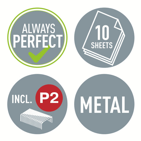 Hæftemaskine Mini WOW t/10 ark sort – image 5