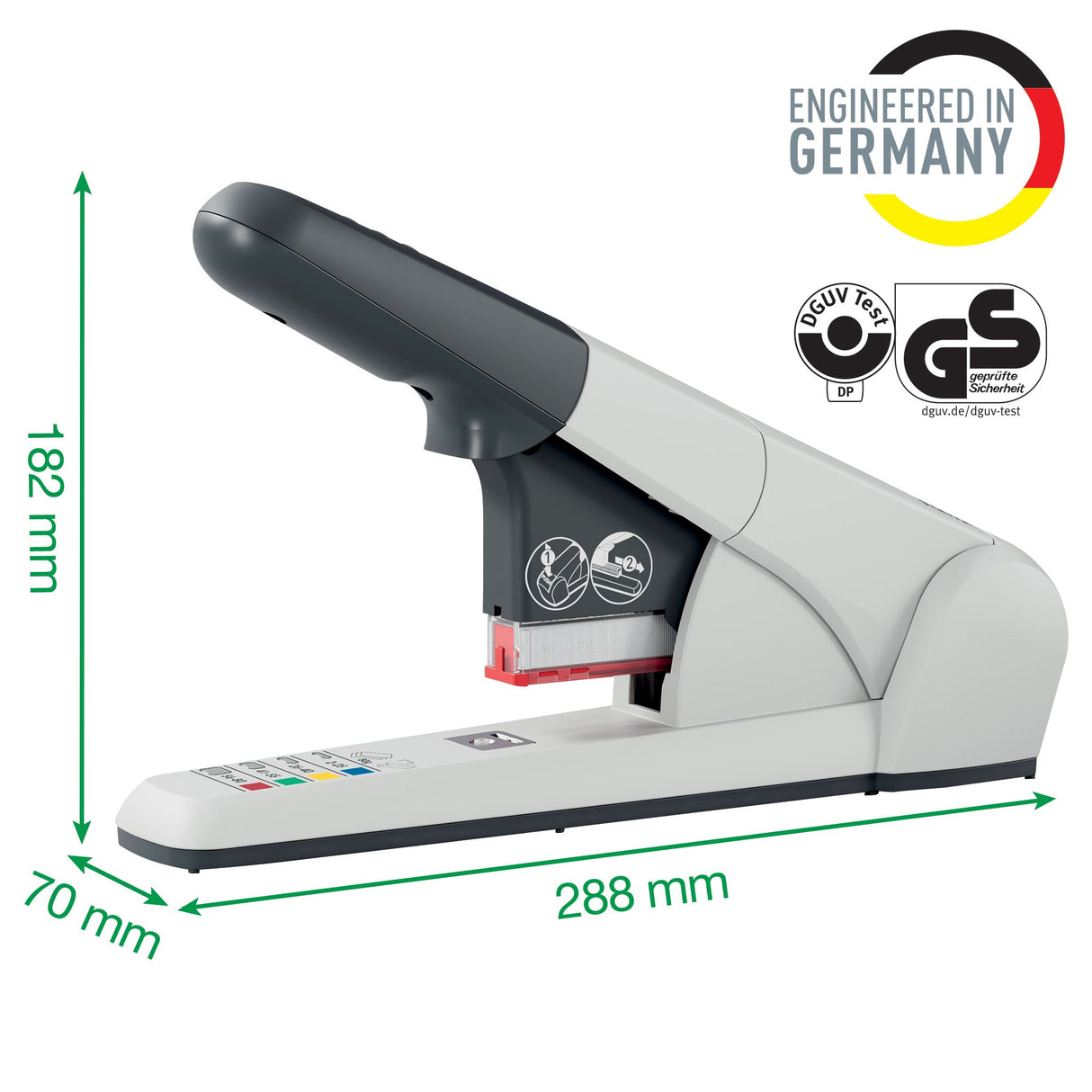 Hæftemaskine 5551 HD t/80 ark hvid – image 9