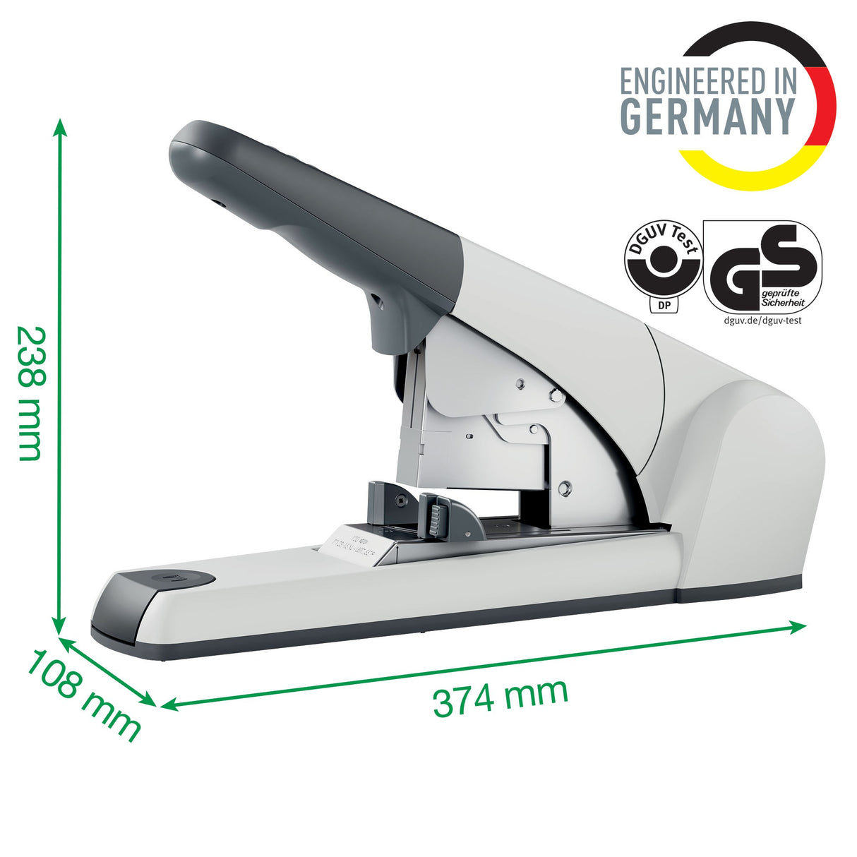 Leitz Hæftemaskine 5553 HD FC t/120 ark hvid – Hæftemaskiner (billede 3)