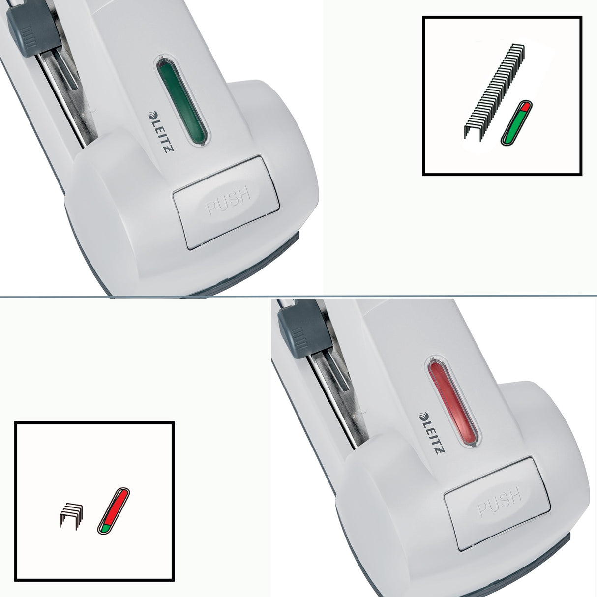 Leitz Hæftemaskine 5553 HD FC t/120 ark hvid – Hæftemaskiner (billede 4)