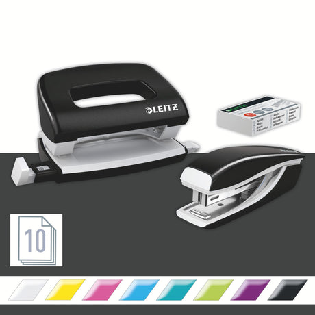 Hæftemaskine&hulapparat Mini WOW sort – image 2