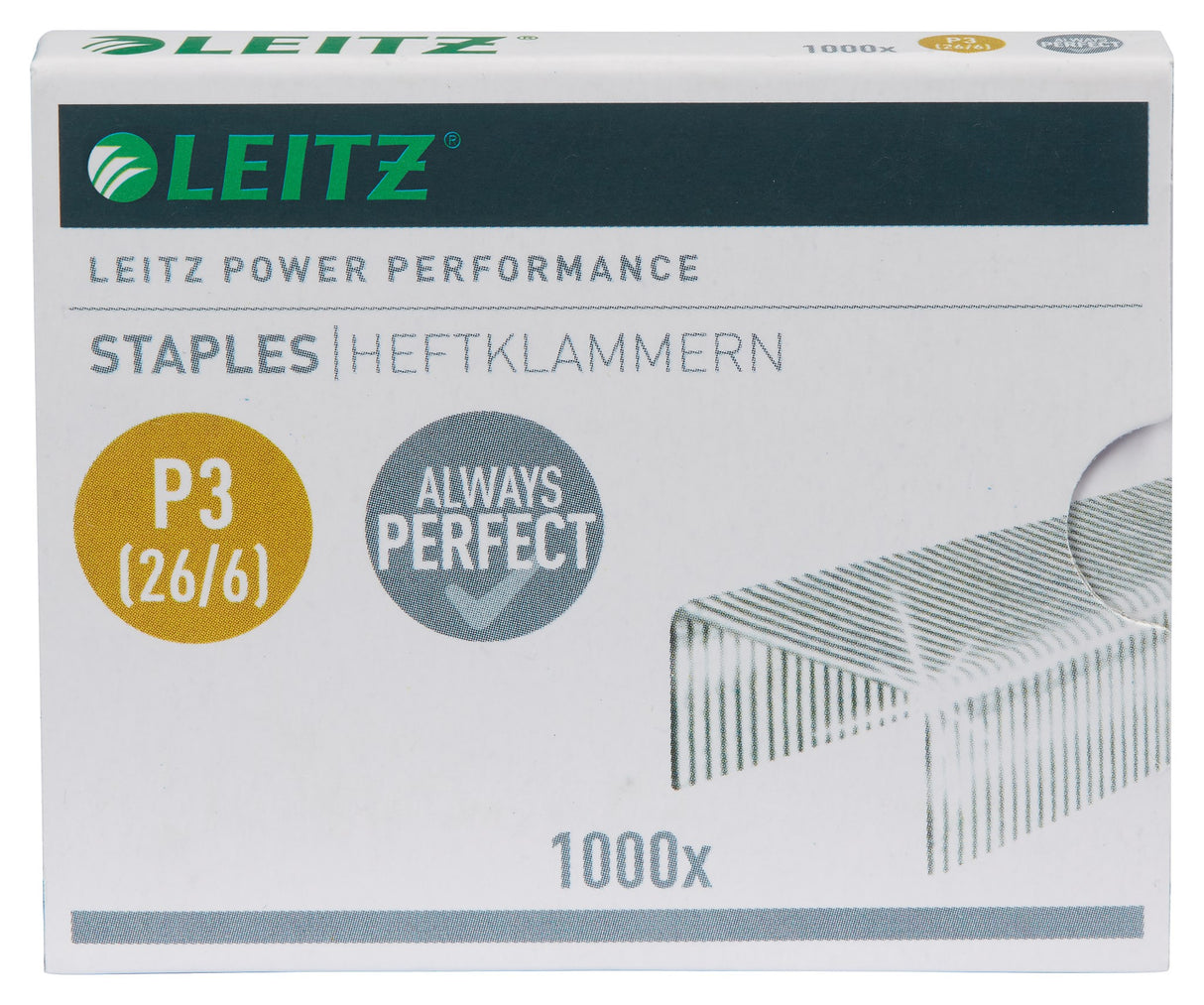 Hæfteklammer 26/6 P3 t/30ark (1000) – image 4