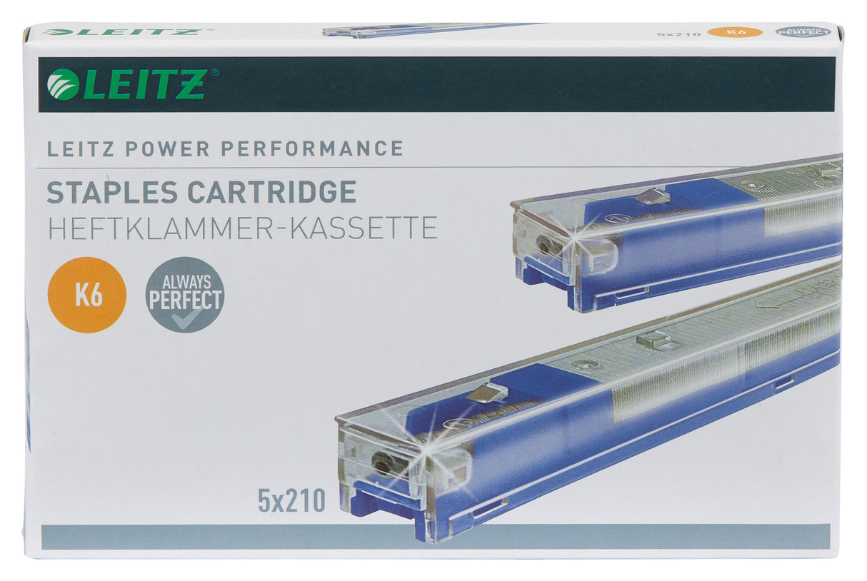 Leitz Hæftkassette 26/6 K6 t/25ark (5x210) – Hæfteklammer (billede 5)