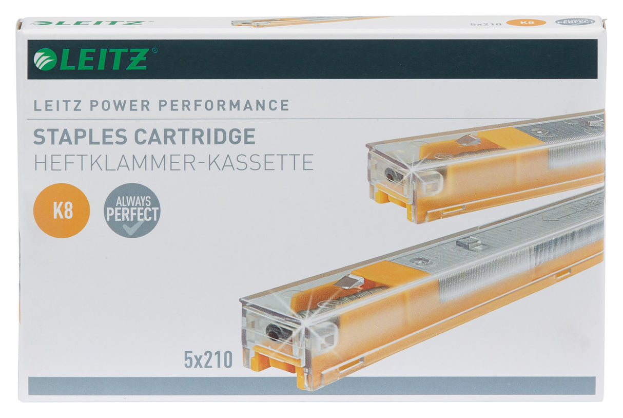 Leitz Hæftekassette 26/8 K8 t/40 ark (5x210) – Hæfteklammer (billede 5)