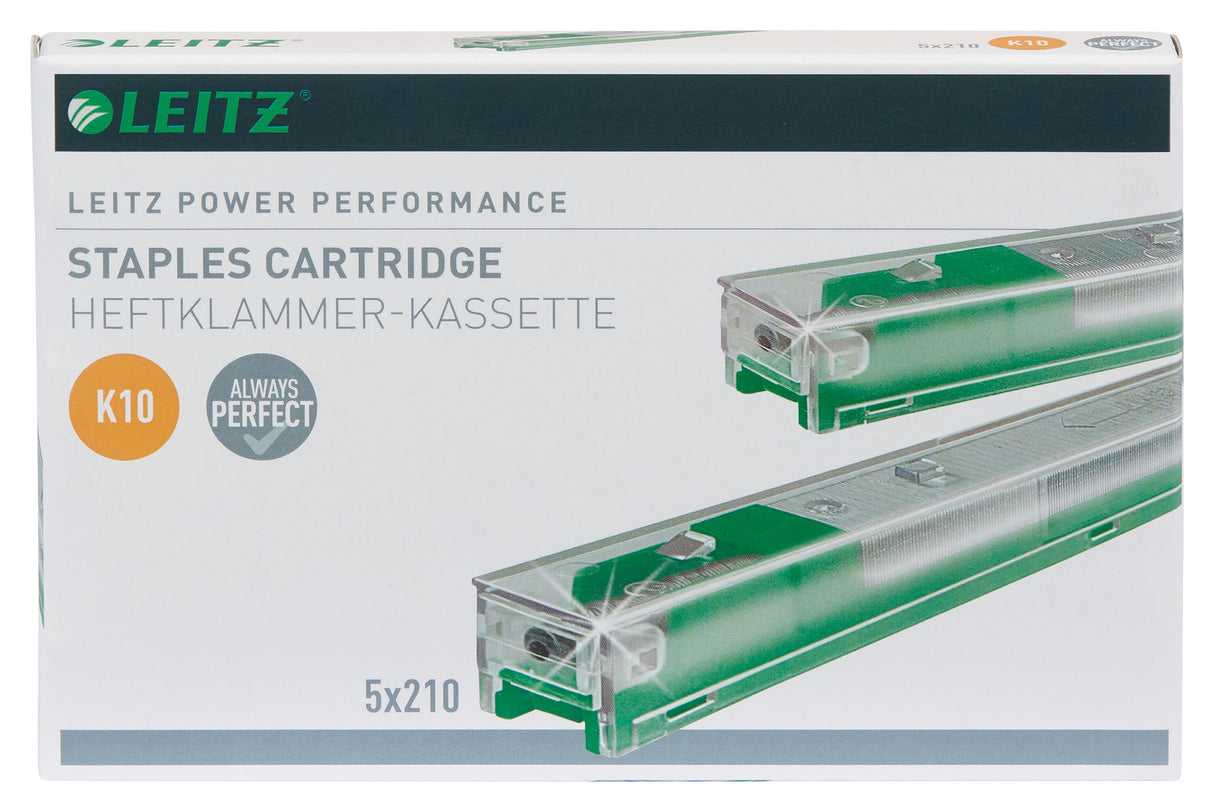 Leitz Hæftekassette 26/10 K10 t/55 ark (5x210) – Hæfteklammer (billede 5)