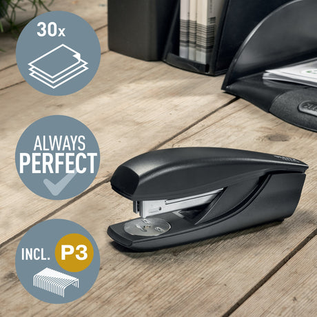 Hæftemaskine recycle t/30ark sort – image 2