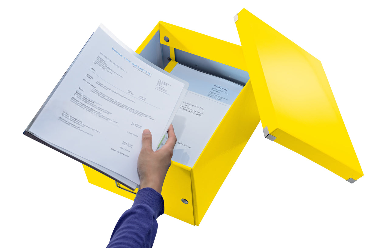 Arkivboks Click&Store mellem gul – image 2