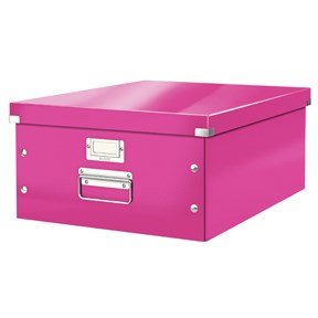 Arkivboks Click&Store stor WOW pink – image 1