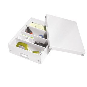 Organizer boks Click&Store mellem hvid – image 1