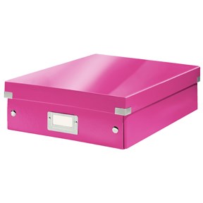 Organizer boks Click&Store mellem WOW pink – image 1