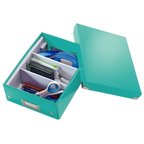 Organizer boks Click&Store mellem WOW isblå – image 1