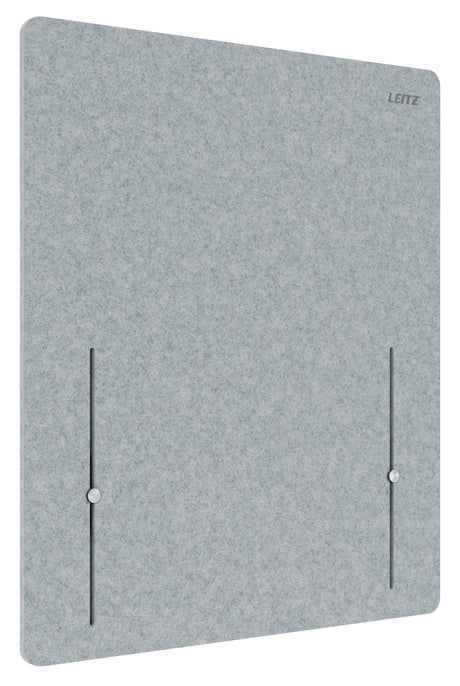 Leitz Bordskærmvæg t/sidde/ståbord højdejust 60x70cm grå – Hæve/sænkeborde (billede 1)