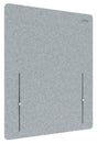Leitz Bordskærmvæg t/sidde/ståbord højdejust 60x70cm grå – Hæve/sænkeborde (billede 1)