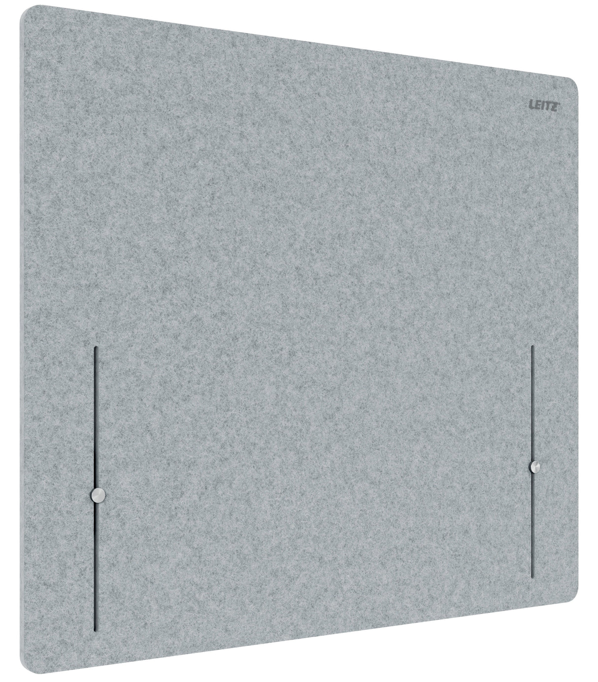 Leitz Bordskærmvæg t/sidde/ståbord højdejust 80x70cm grå – Hæve/sænkeborde (billede 1)