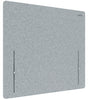 Leitz Bordskærmvæg t/sidde/ståbord højdejust 80x70cm grå – Hæve/sænkeborde (billede 1)