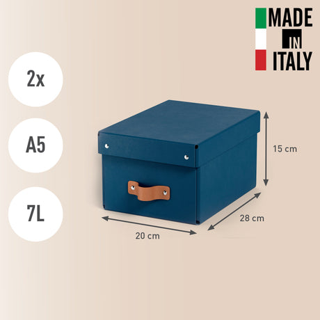 Arkivboks Puro lille havblå (2) – image 3