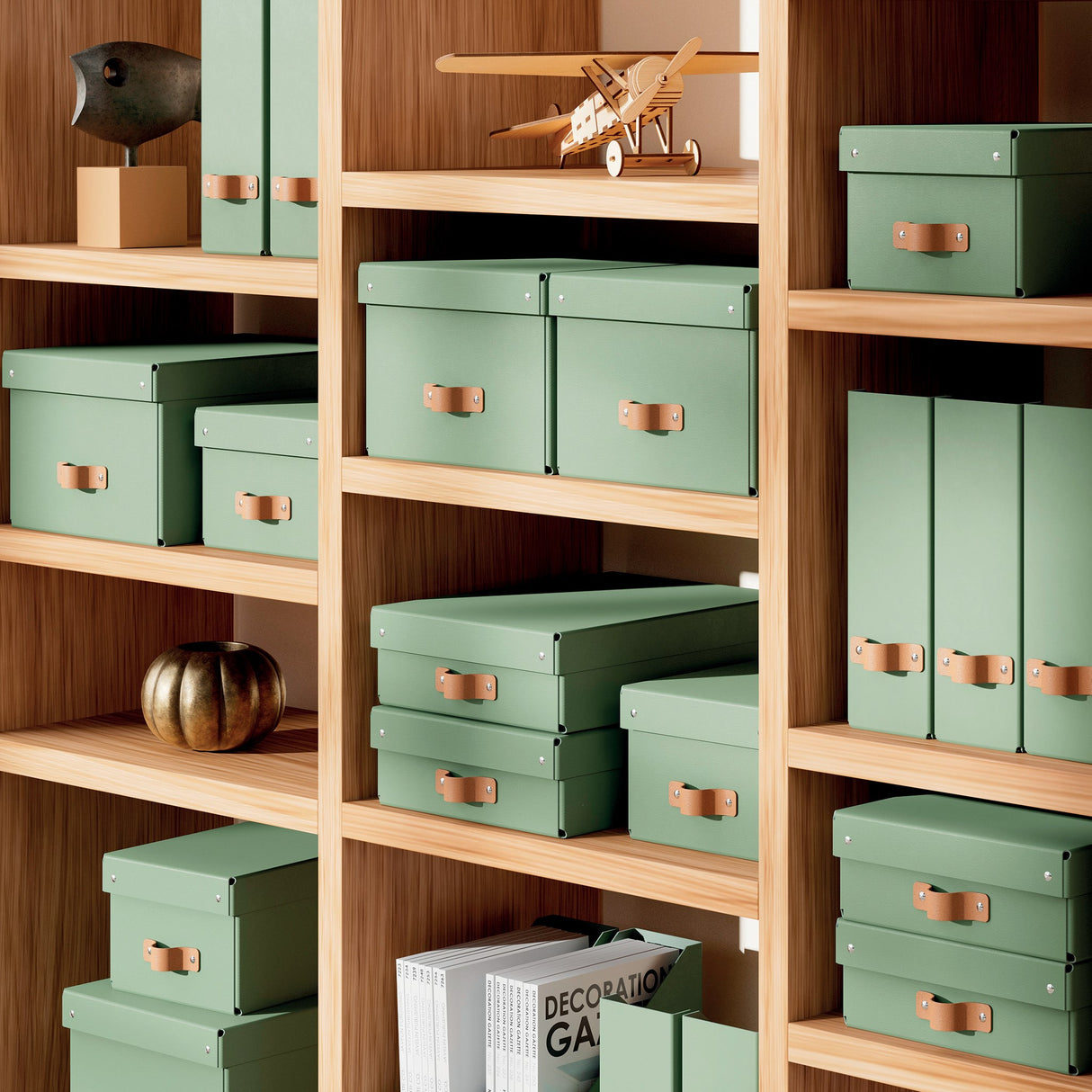 Arkivboks Puro medium lav jordgrøn (2) – image 2