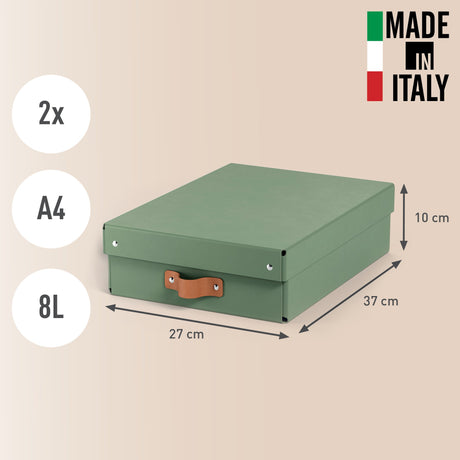 Arkivboks Puro medium lav jordgrøn (2) – image 3