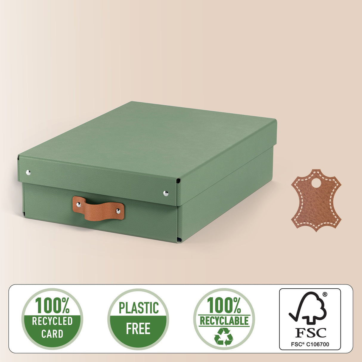 Arkivboks Puro medium lav jordgrøn (2) – image 4